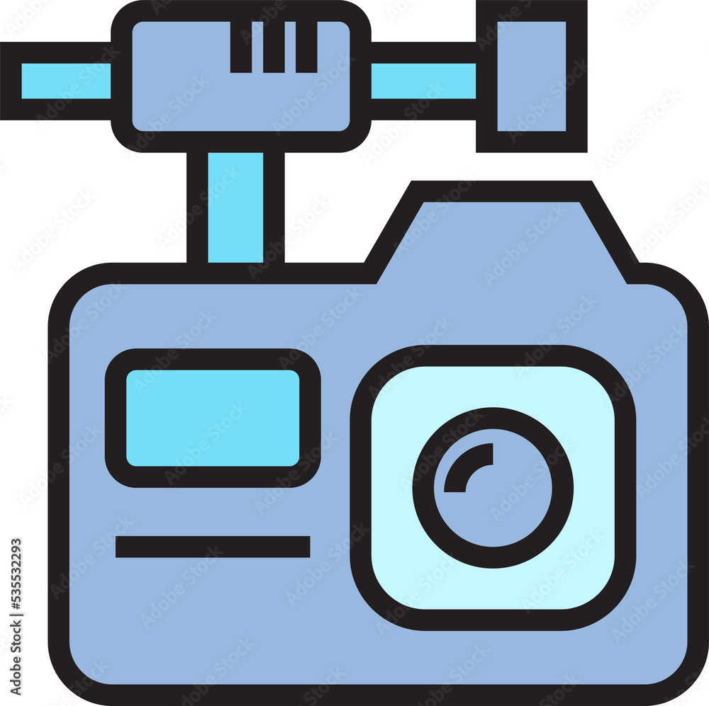 action camera device icon illustration action camera device icon illustration