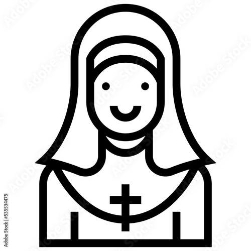 nun icon