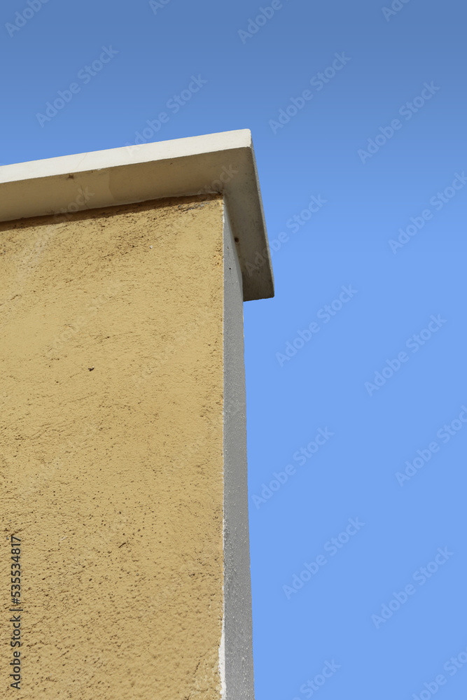 Pedestal podium of free space and wall background. Pedestal podium of free space and wall background.