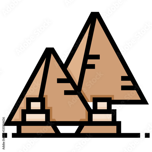 Pyramid icon