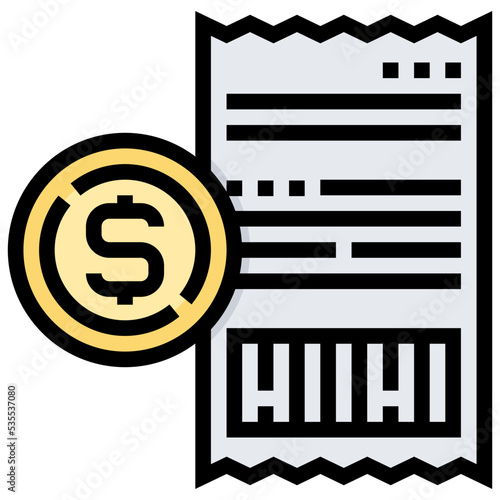 receipt icon