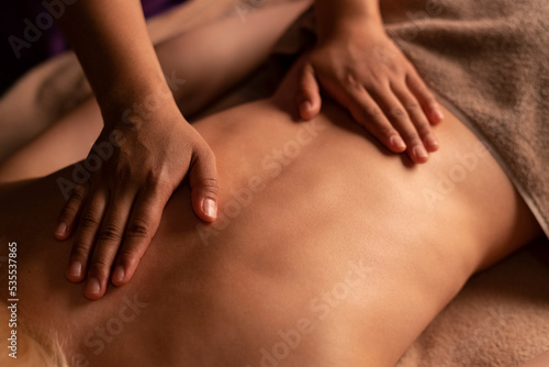 Spa massage and skin care