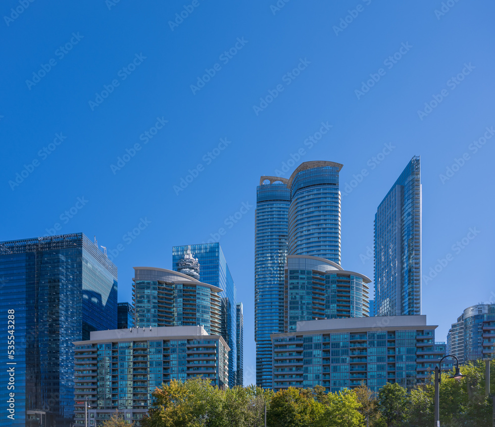 Buildings in downtown Toronto