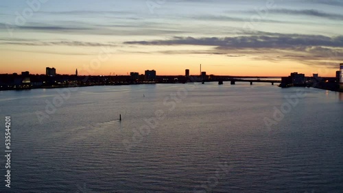 Wallpaper Mural view of sunset in city in denmark Torontodigital.ca