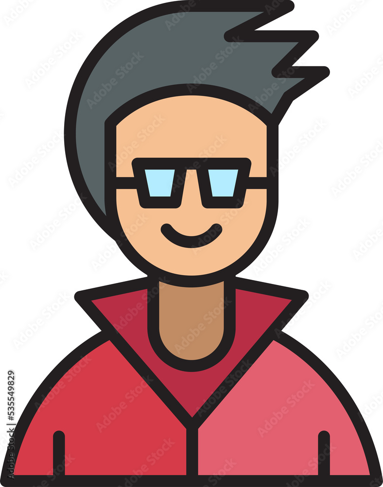 boy character avatar illustration boy character avatar illustration