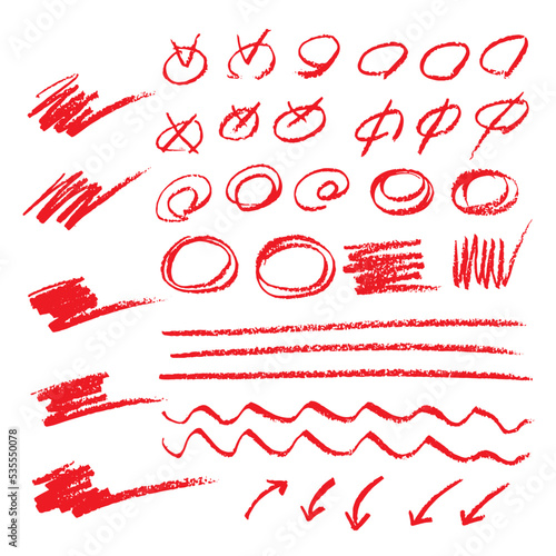 빨간 색연필 (손그림) _ 1