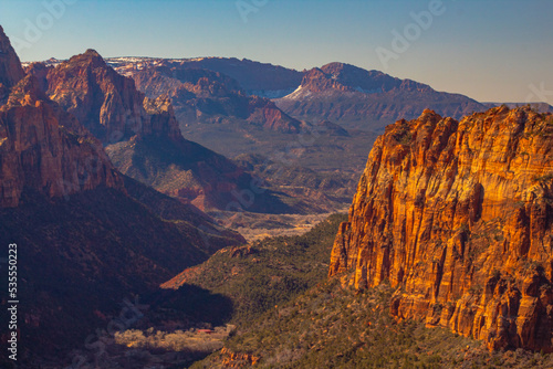 Scenic views from Angels Landing © Timothy