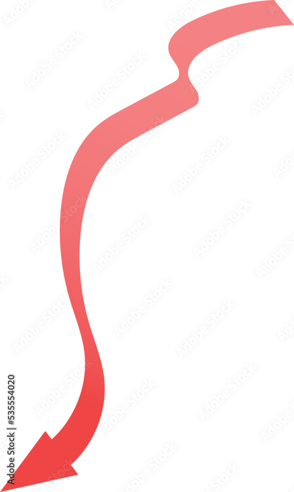 Arrow Ribbon Sign Symbol Pointer Arrow Ribbon Sign Symbol Pointer
