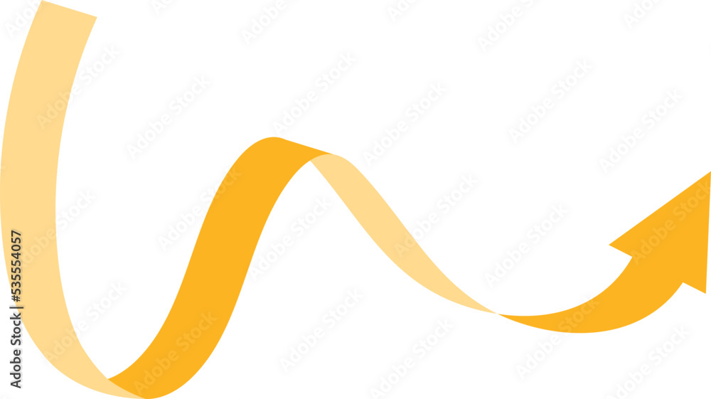Arrow Ribbon Sign Symbol Pointer Arrow Ribbon Sign Symbol Pointer