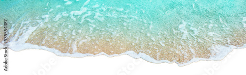 Ocean wave isolated for your design. Png with transparent background © Oleandra9