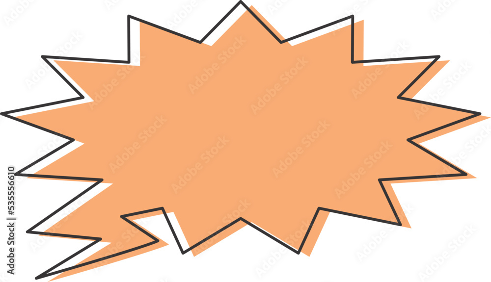 Speech Bubble Cartoon Illustration Speech Bubble Cartoon Illustration