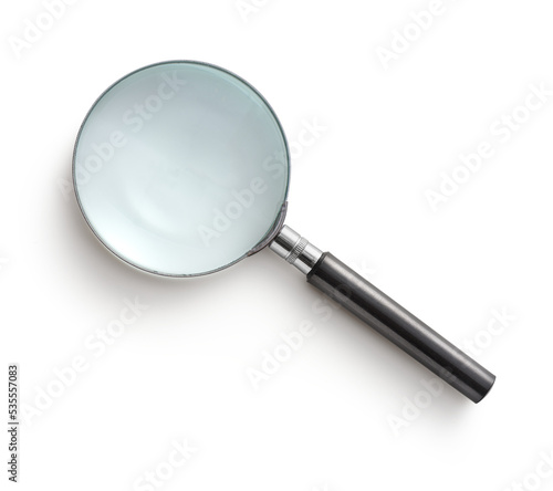 Valokuva Magnifying glass isolated