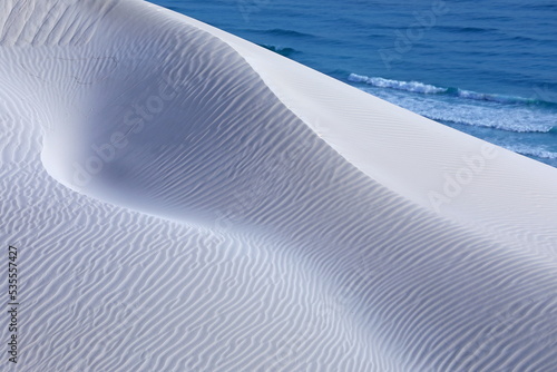 Sand desert dunes of Socotra island, Yemen