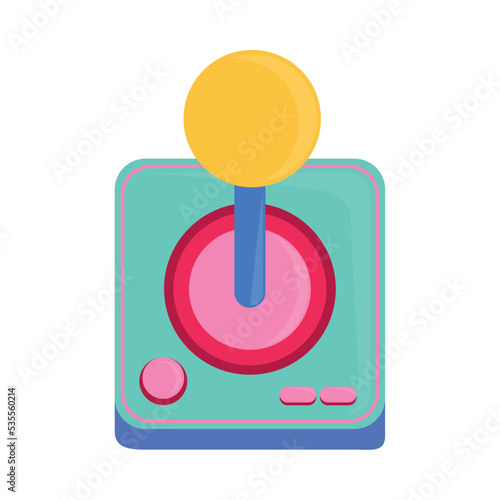 retro game joystick control