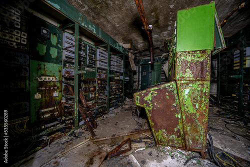 Wallpaper Mural Walter Ulbricht's old winter house, once a symbol of luxury and power in the GDR, now stands as a silent ruin, telling stories from a bygone era Torontodigital.ca