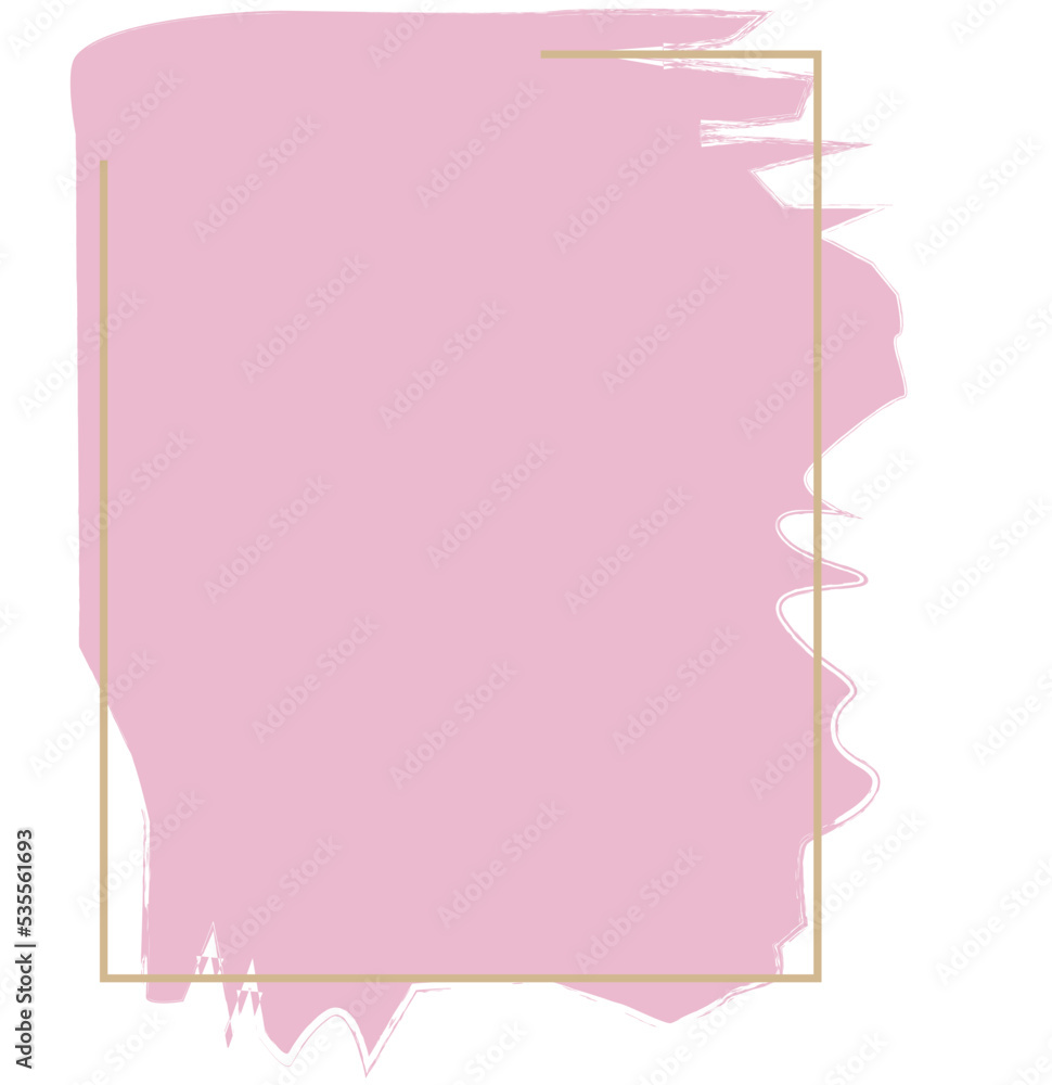 Obraz premium Abstract Spots, Brush Stroke Vector illustration