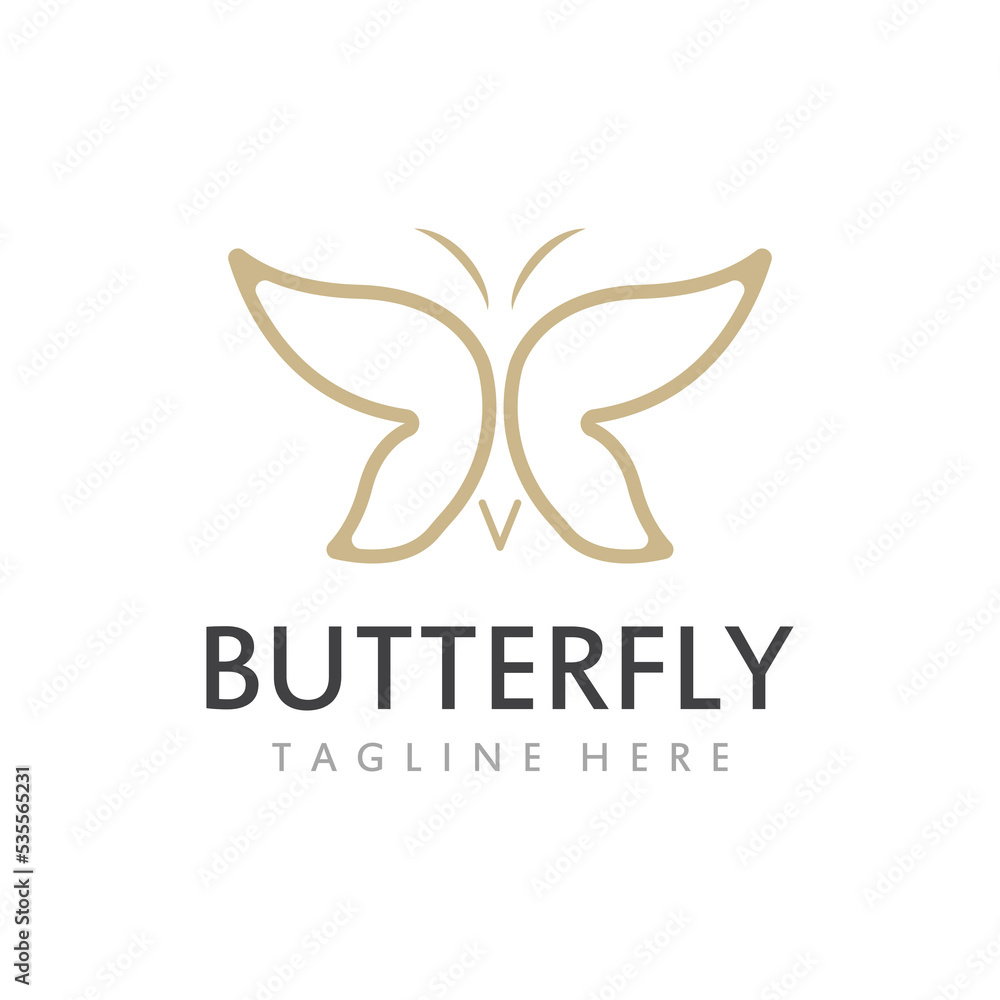 Beauty Butterfly icon design Beauty Butterfly icon design