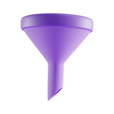 funnel 3d icon
