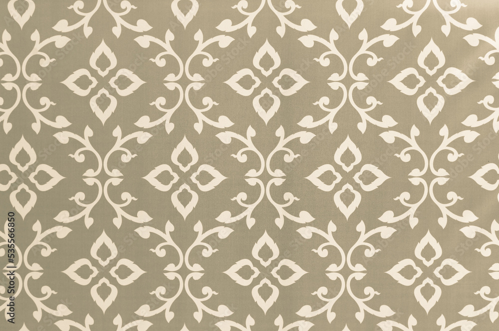 Thai pattern background in various colors 