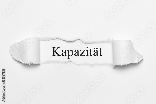 Kapazität