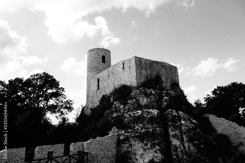 The ruins of the Smolen Castle The ruins of the Smolen Castle