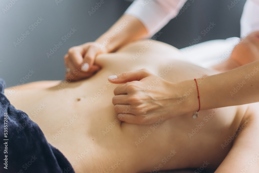 Manual therapist neurologist, chiropractor with patient. Massaging, relaxing, health care procedure for patient Manual therapist neurologist, chiropractor with patient. Massaging, relaxing, health care procedure for patient