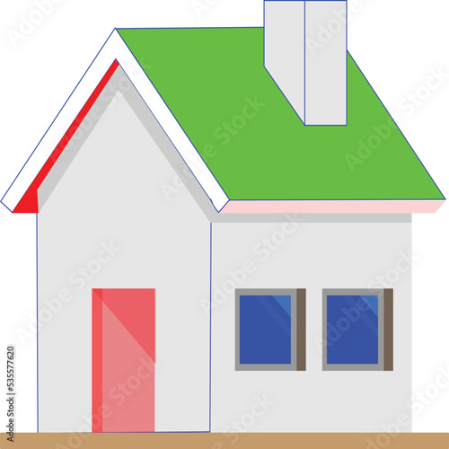 HOUSE VECTOR BULDINGS MODERN 