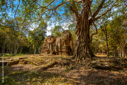 Temple in Sambor Preikuk, Cambodia