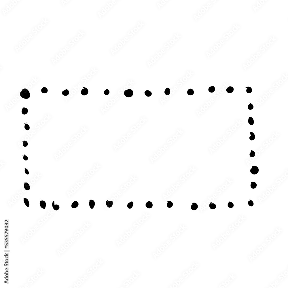 doodle square line frame doodle square line frame