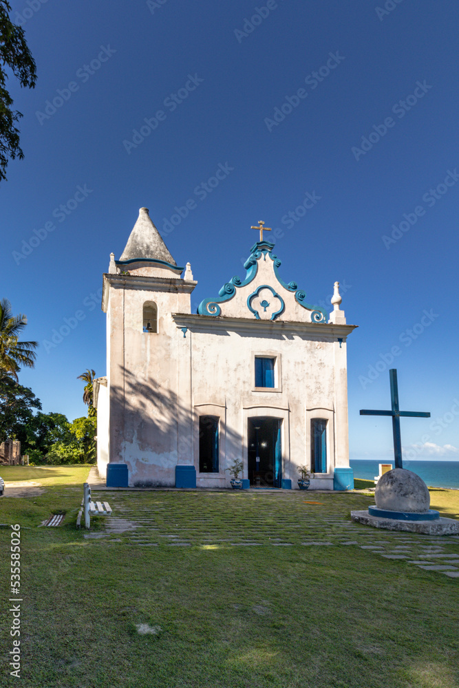 church in the city of Santa Cruz Cabrália, State of Minas Gerais, Brazil