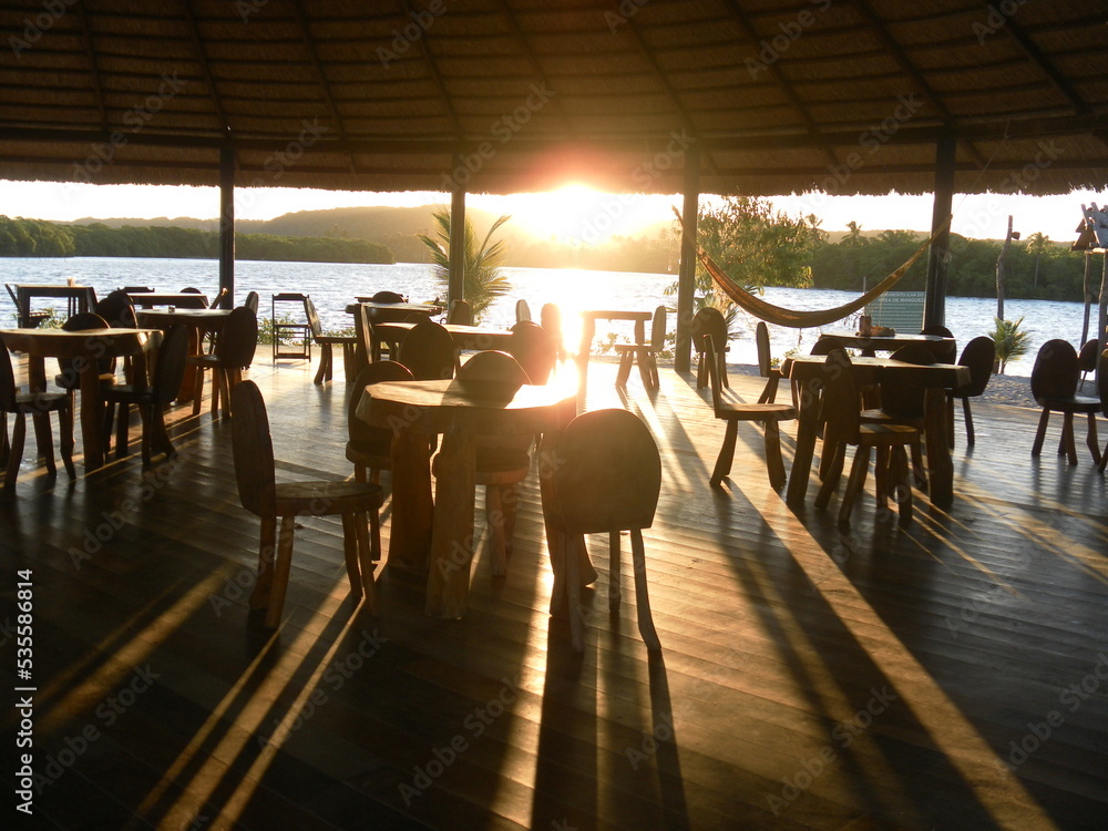 Fototapeta premium Pôr do Sol em Maceio - Alagoas
