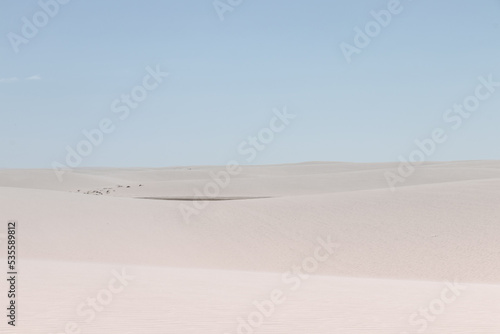 Obraz na płótnie white sand / lençois maranhenses w salonie
