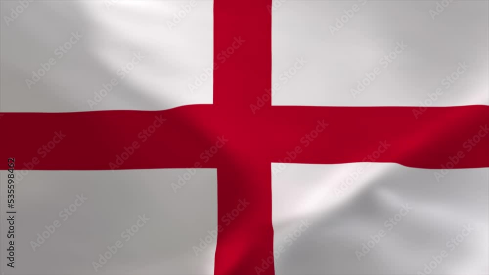 England Flag Waving Flag Animation 4K Moving Wallpaper Background England Flag Waving Flag Animation 4K Moving Wallpaper Background