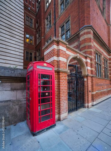 RED PHONE BOX LONDON