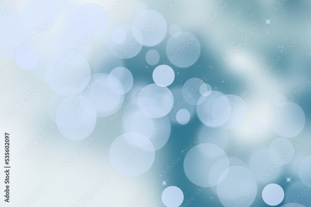 Abstract blurred festive delicate winter christmas or Happy New Year background with shiny blue and white bokeh lighted stars. Space for your design. Card concept. Abstract blurred festive delicate winter christmas or Happy New Year background with shiny blue and white bokeh lighted stars. Space for your design. Card concept.