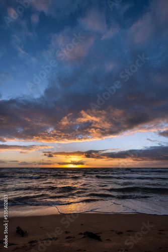 Kauai Ocean sunrise