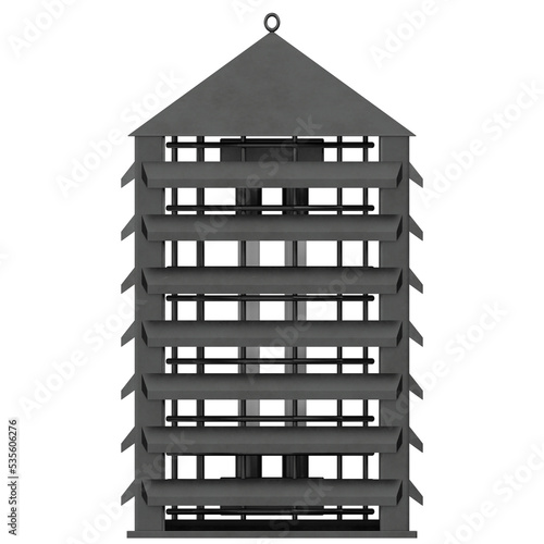 3d rendering illustration of a bug zapper
