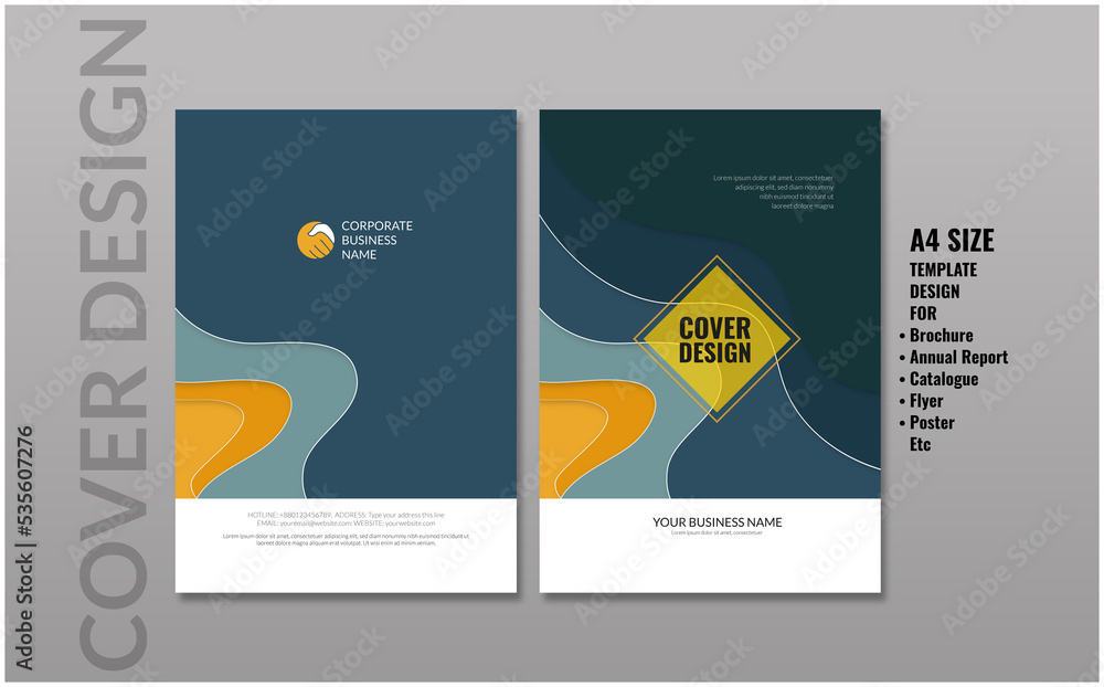 Corporate Cover Design Template in A4 Brochure 23092022 Corporate Cover Design Template in A4 Brochure 23092022