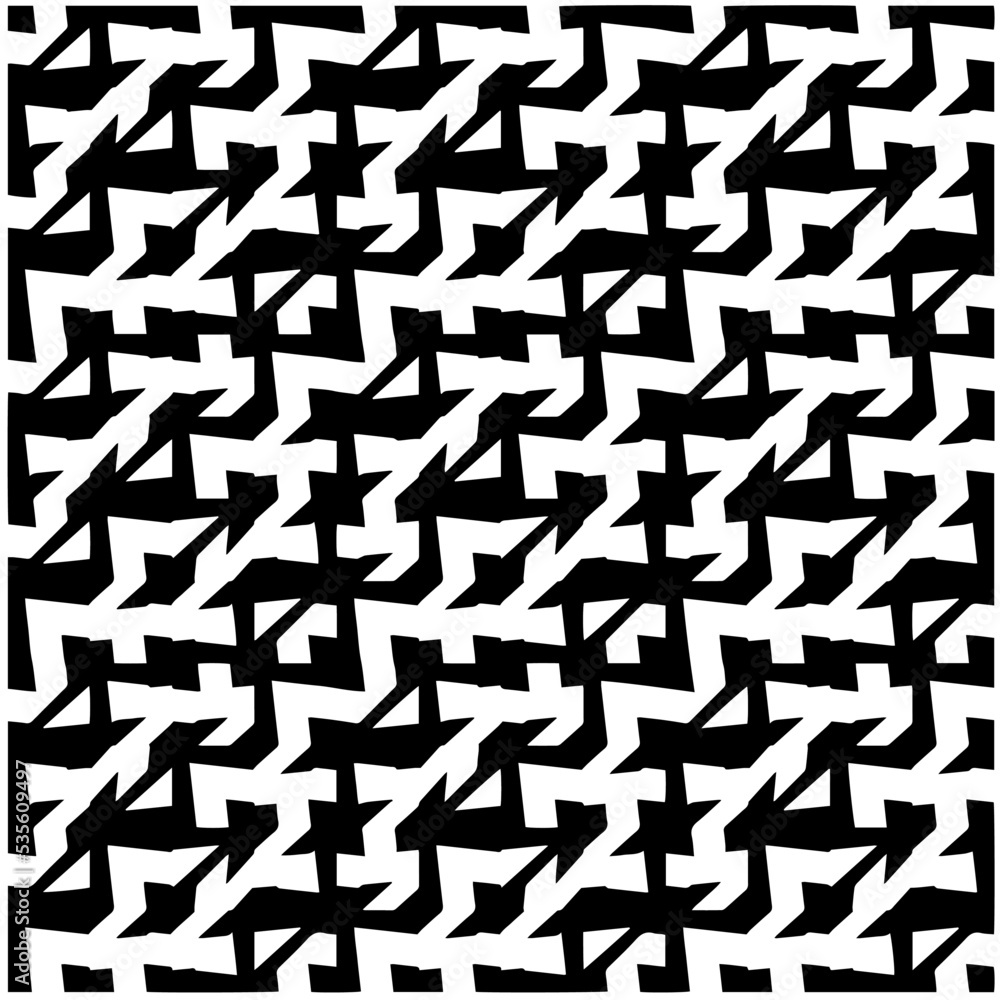Design seamless monochrome geometric pattern. Abstract background. Vector art.Perfect for site backdrop, wrapping paper, wallpaper, textile and surface design. Design seamless monochrome geometric pattern. Abstract background. Vector art.Perfect for site backdrop, wrapping paper, wallpaper, textile and surface design.