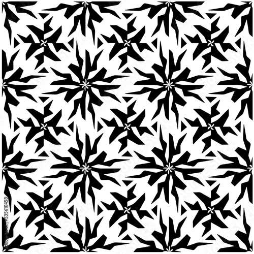 Design seamless monochrome geometric pattern. Abstract background. Vector art.Perfect for site backdrop, wrapping paper, wallpaper, textile and surface design. 