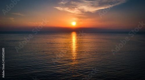 sunset over the sea © Joffrey