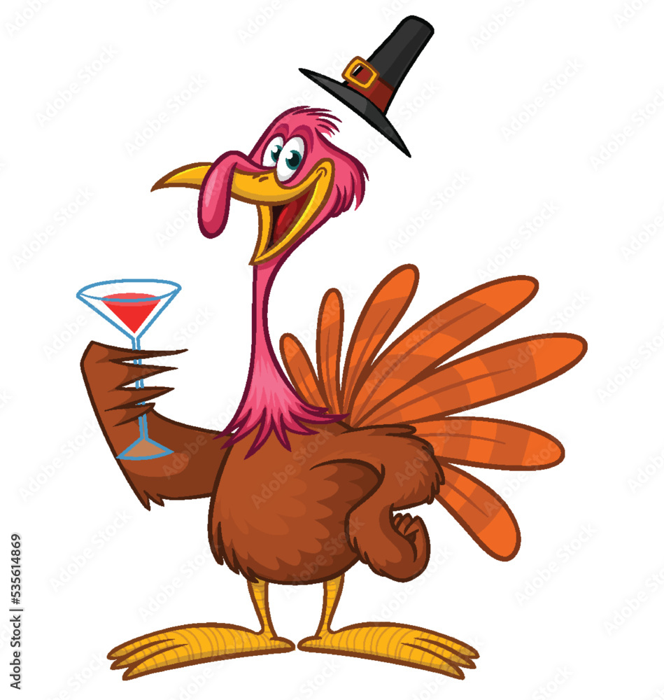 Thanksgiving cartoon 2024