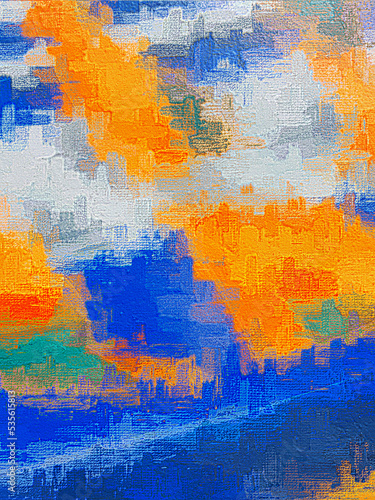 colored abstraction for desktop screensavers and backgrounds