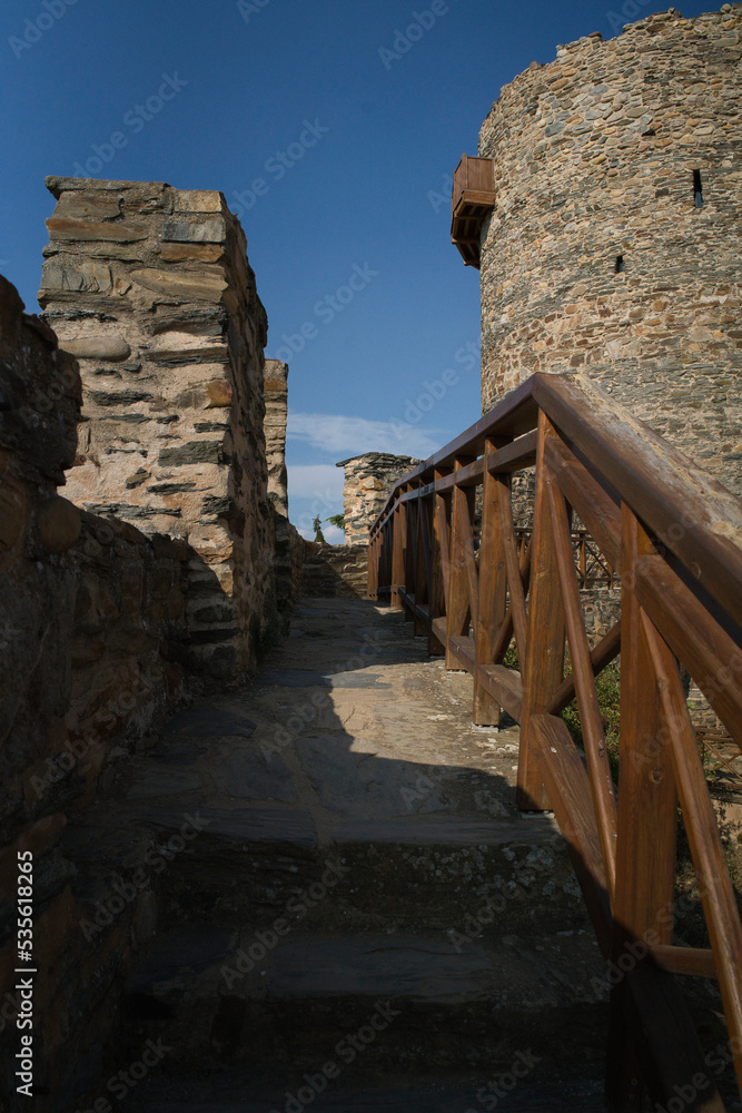 Fototapeta premium Ponferrada medieval city capital of the bierzo, a wonder