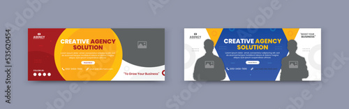 Digital marketing agency and corporate business modern stories cover social media post banner template	