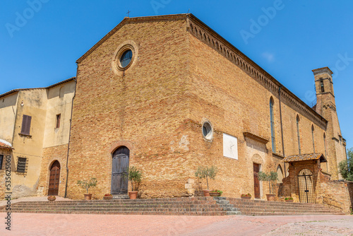 Chiesa di Sant'Agostino, à San Gimignano, Italie