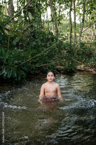 Boy playing in the water and having fun © Josemanuelportraits