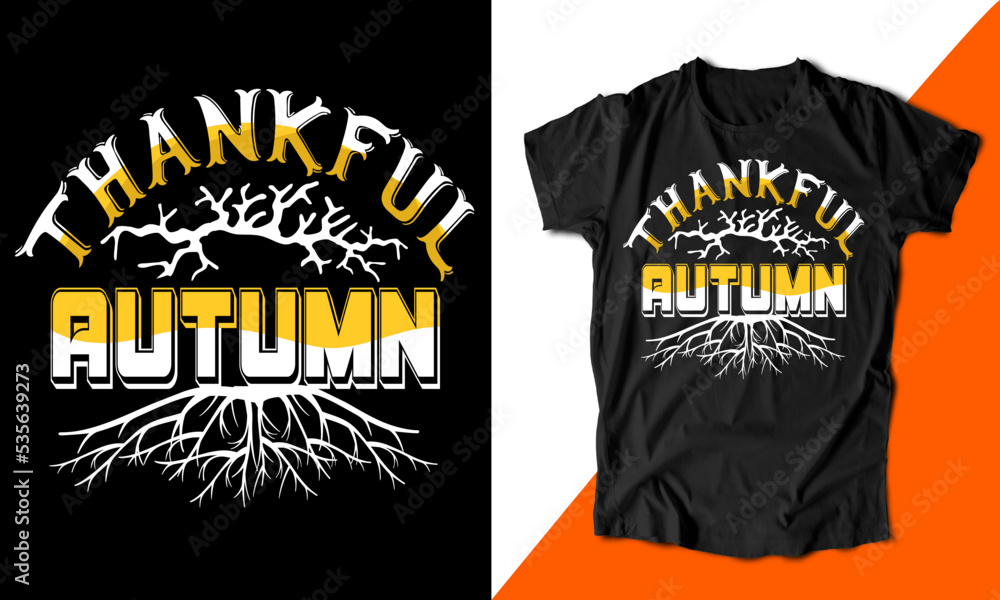 Autumn t-shirt design