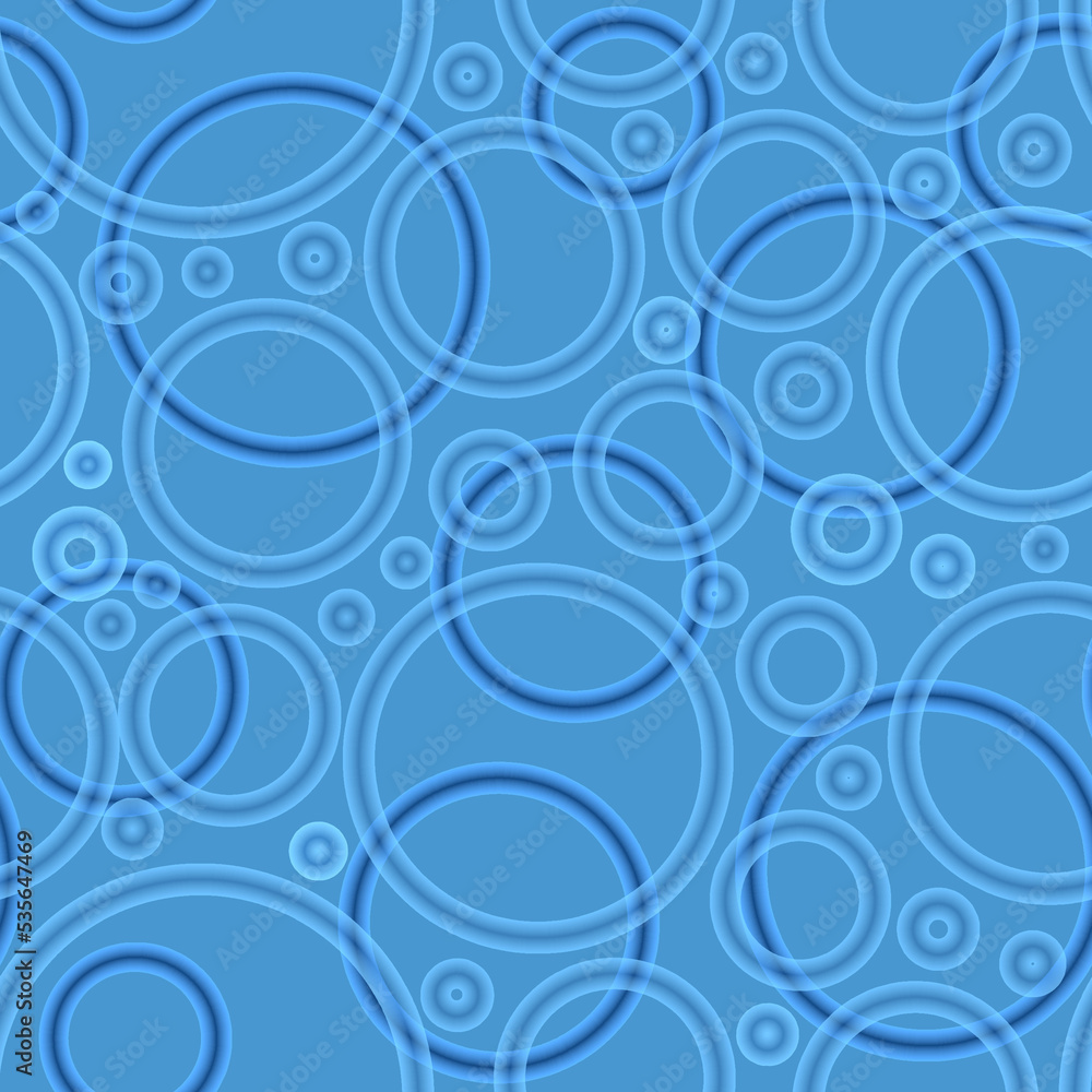 Geometric poa seamless pattern of random arranged azure rings with dots texture on light blue background.Round shapes halftone point wallpaper.For stationery covers,trendy textiles,fashionable fabrics Geometric poa seamless pattern of random arranged azure rings with dots texture on light blue background.Round shapes halftone point wallpaper.For stationery covers,trendy textiles,fashionable fabrics