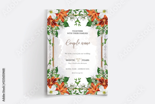Save the date wedding invitation templates